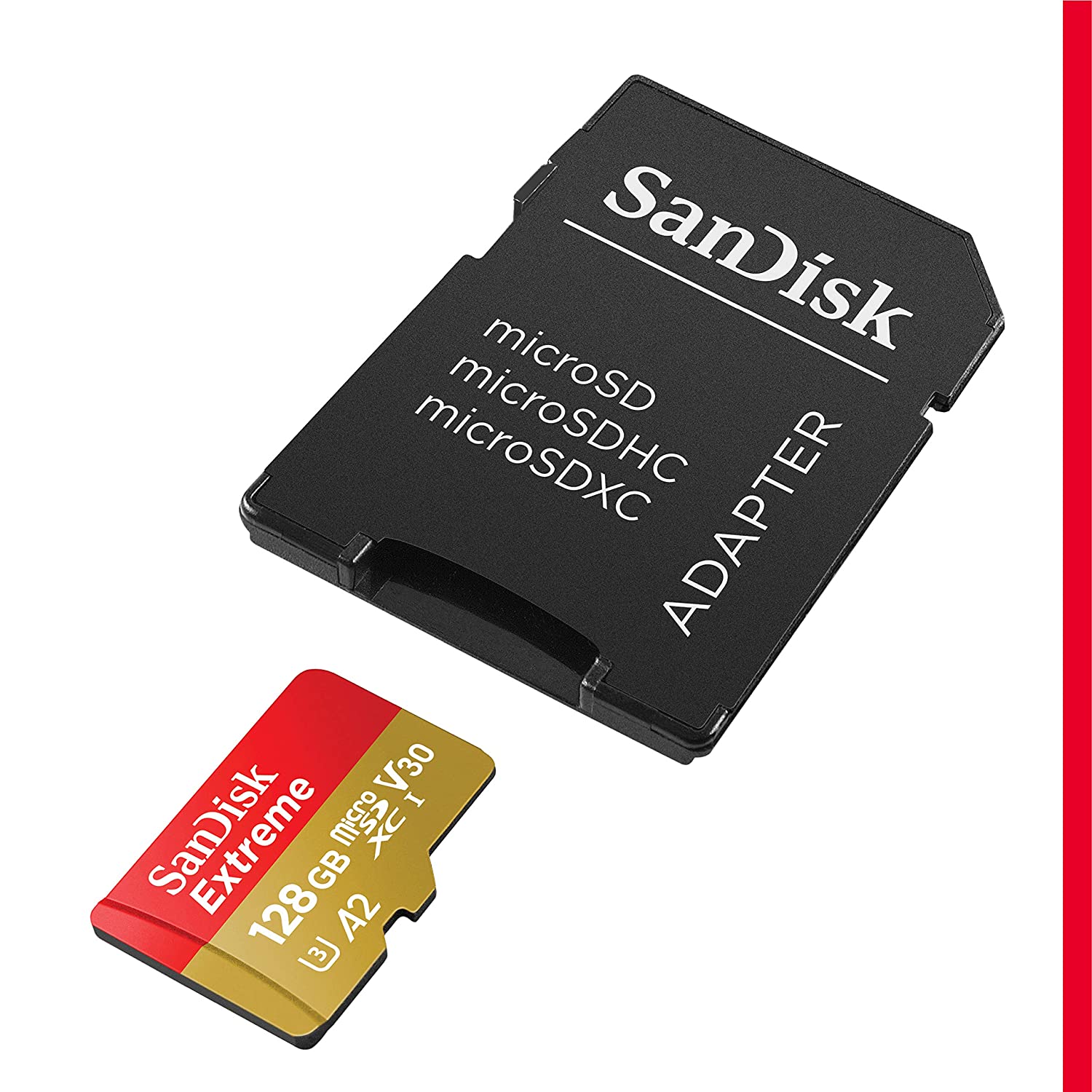 2 SanDisk 128 GB MicroSD Card